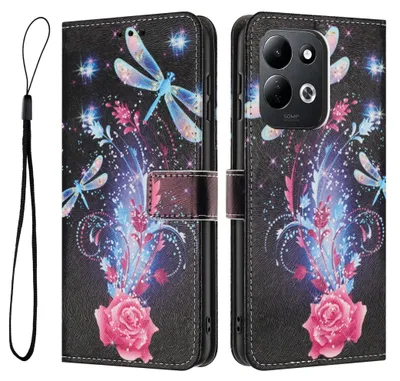 Obrázok produktu pre Obal na mobil s klopkou a peňaženkou pre Xiaomi Redmi 17 4G / 5G, vyrobený z umelého koženky, knižný dizajn