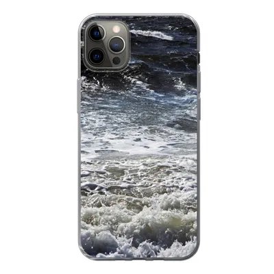 Produktbild von MuchoWow® Handyhülle Schutzhülle Hülle für iPhone 13 Pro Max Nordsee - Wasser - Wellen Silikon Softcase Handy Hülle - Mobiltelefon