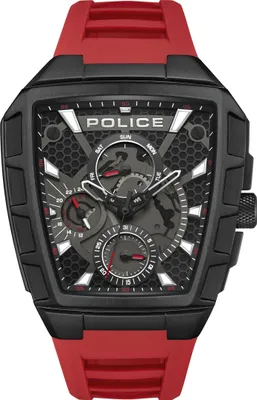 A studio shot of a men's watch.