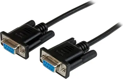 Image de StarTech.com RS232 DB9 femelle-femelle câble série 2m noir