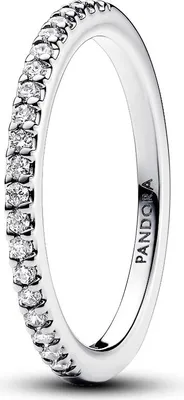 Produktbild von Pandora 192999C01 Band-Ring Damen Funkelnder Zirkonia Sterling-Silber Gr. 48