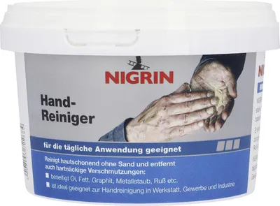 Produktbild von NIGRIN Handwaschpaste 500ml, reinigt hautschonend, entfernt hartnäckige Verschmu