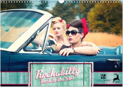 Produktbild von Rockabilly - Back to the 50s (Wandkalender 2026 DIN A3 quer), CALVENDO Monatskalender