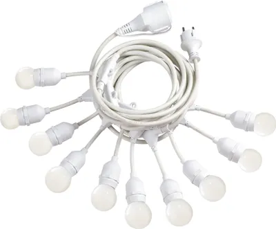 Obrázek produktu pro Závěsné svítidlo Modern Fiesta Plastic White 10 Lights E27