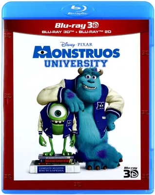 Produktbild von Die Monster Uni (nur Originalversion) [BLU-RAY 3D+BLU-RAY]