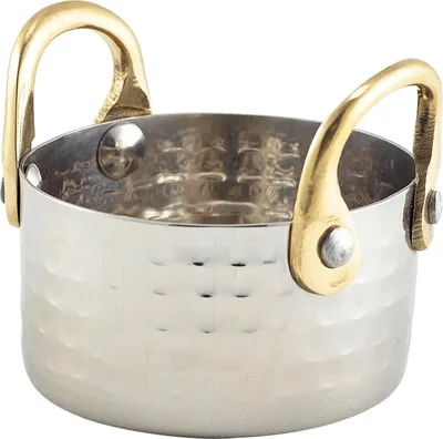 Produktbild von GENWARE Serviertöpfchen Edelstahl, Höhe: 40 mm, ø: 75 mm