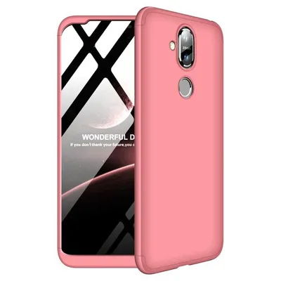 Produktbild von GKK 360 Schutzhülle für Nokia 8.1/X7 - Rosa KP14107