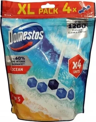 Zdjęcie produktu dla Domestos Kostka toaletowa 4 x 50 g Ocean