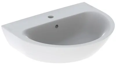 Produktbild von Geberit Renova Waschtisch 60 x 48 cm mit Hahnloch und Überlauf