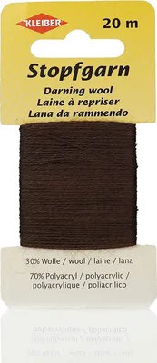 Zdjęcie produktu dla KLEIBER 71035 Włóczka do cerowania KLEIBER, 20 m, brązowa
