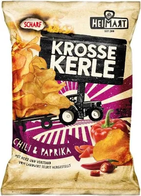 Produktbild von HeiMart Krosse Kerle Chili & Paprika 115g