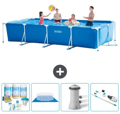 Immagine prodotto di Piscina fuori terra rettangolare - 450x220x84 cm - 5 pezzi - Modello S20849