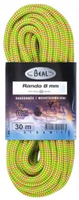 Obrázek produktu pro Rando 8mm (dynamická lana) - Beal,GREEN 20 m