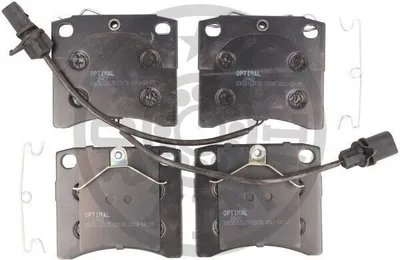 Produktbild von OPTIMAL Bremsbeläge Satz Vorne Bremsklötze für VW Transporter IV Bus (70B, 70C, 7DB, 7DK, 70J, 70K, 7DC, 7DJ) BP-10482