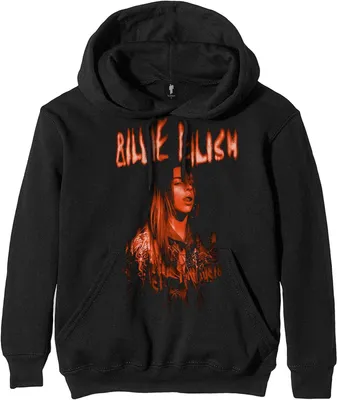 Obrázek produktu pro Billie Eilish - Mikina s kapucí pro muže/dámy Uni RO7068 (XL) (Black)