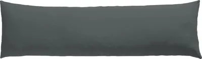 Produktbild von Erwin Müller Seitenschläferkissenbezug Nürnberg" anthrazit 40x140 cm"