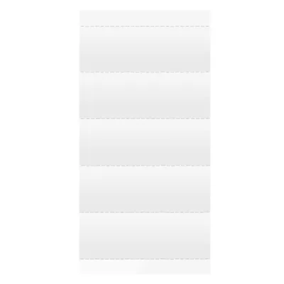 Image de Falken 11288172 Beschriftungsschild für UniReg - 60 x 20 mm, 100 Stück, weiß