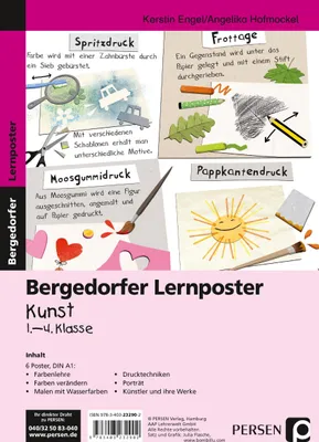 Produktbild von Lernposter Kunst - 1.-4. Klasse