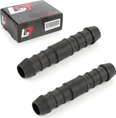 Produktbild von 2x Schlauchverbinder Polyamid PA Benzin ölbeständig 10 mm für KIA HYUNDAI DAEWOO