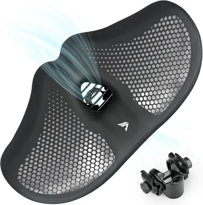 Obrázok produktu pre Bicyklové sedlo extra široké, 32x19x12 cm, pre bicykel, priedušné