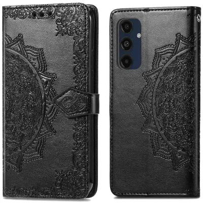 Produktbild von imoshion Mandala Klapphülle Samsung Galaxy S24 FE - Schwarz