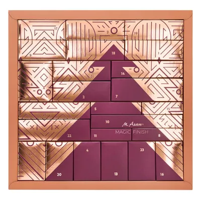 Produktbild von M. Asam MAGIC FINISH Frauen Adventskalender 2026 Make-up Advent Kalender Edition mit Foundation Mascara Lipstick, für Damen und Mädchen