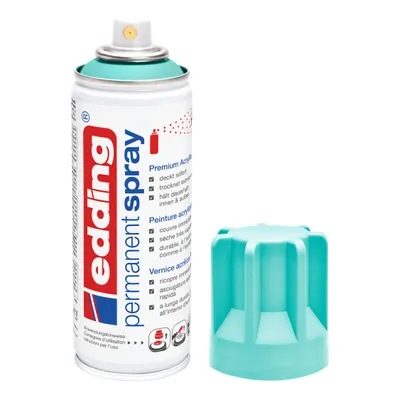 Produktbild von Edding 5200, 200 ml, Türkis, Matte, Sprühdose, Wasserfest