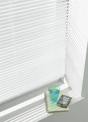 Produktbild von Gardinia Aluminium-Jalousie 25 mm weiß 100 x 130 cm