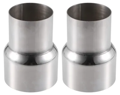 Image de Tuyau d'échappement adaptateur, diamètre intérieur 2,25 pouces (5,7 cm) vers diamètre extérieur 3 pouces (7,6 cm) (lot de 2)