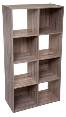 Immagine prodotto di Libreria, 8 ripiani, MDF, 68x32x134 cm, bianca
