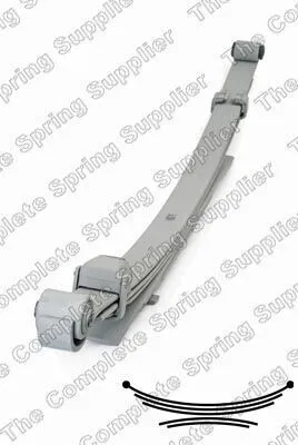 Produktbild von LESJÖFORS 6140010 Blattfedern für ISUZU D-MAX (TFR, TFS) Hinten 611/747mm