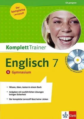 Produktbild von KomplettTrainer Englisch 7. Klasse. Gymnasium