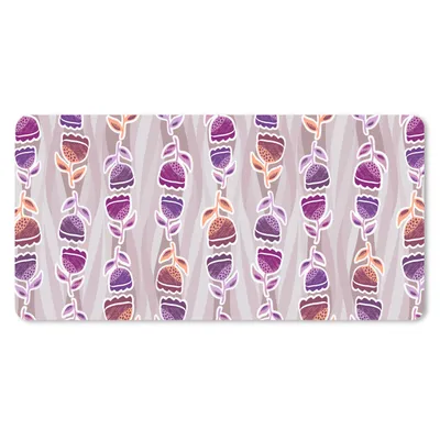 Produktbild von MuchoWow® Schreibtischunterlage Tulpen - Blumen - Muster 80x40 cm - XXL Mauspad - Gaming Mauspad