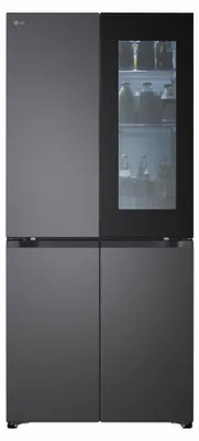Produktbild von LG GMVS30SDEP, Freistehend, Mehrtürig, Schwarz, 4 Tür(en), 580 l, T