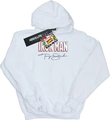 Image de Marvel - "AKA Tony Stark" Sweat à capuche pour femme BI10194 (L) (Blanc)