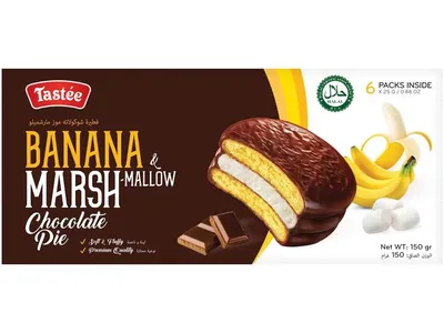 Produktbild von Tastée Bananen-Marshmallow-Schokoladenkuchen 150g