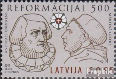 Produktbild von Briefmarken Lettland 2017 Mi 1027 (kompl.Ausg.) postfrisch 500. Jahrestag der Reformation