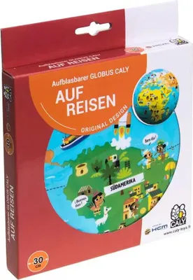 Produktbild von HCM KINZEL GmbH Aufblasbarer Globus Auf Reisen 1