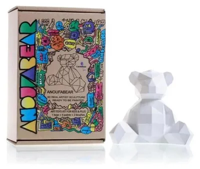 Zdjęcie produktu dla Kolorowanka 3D Anoufa Bear - YouArtMe