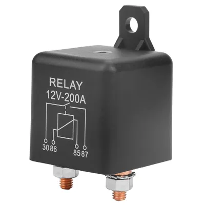 Image de WM686 12V 4-Pin Start Relay Heavy Duty Car ON/OFF Switch Relay RL/180 200A