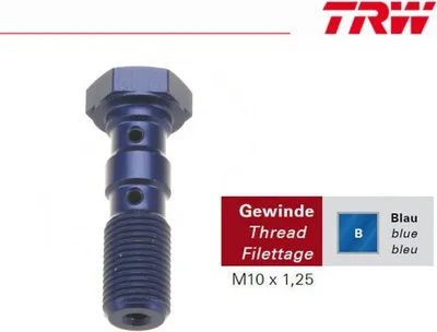 Obrázok produktu pre Hliníkové brzdové potrubie TRW MCH951B