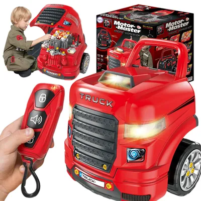 Image de WOOPIE Big Truck Kit d'assemblage + accessoires 61 pcs.