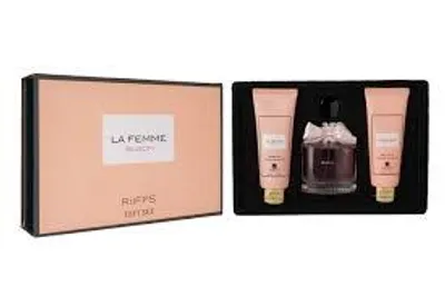 Immagine prodotto di Riiffs La Femme Bloom Set regalo 3 pezzi - 100 ml EDP + Lozione corpo 100 ml + Gel doccia 100 ml