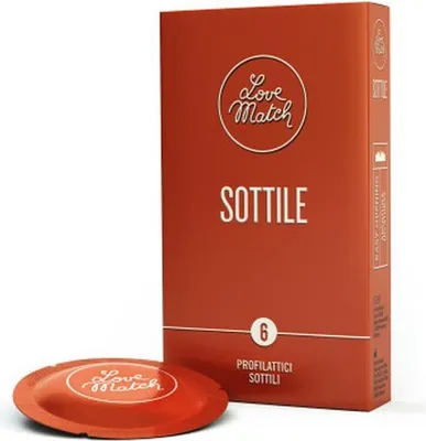 Produktbild von Love Match Sottile Kondome - 6er-Pack