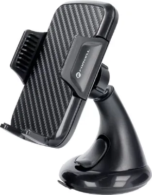 Obrázok produktu pre FORCELL HT1 držiak do auta uhlíkový držiak do auta na palubnú dosku držiak mobilného telefónu čierny