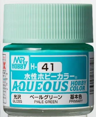 Produktbild von Mr Hobby - Gunze H-041 - Aqueous Hobby Colors (10 ml) Pale Green - Neu