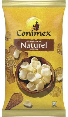 Obrázok produktu pre Conimex Kroepoek Naturel 73 g – chrumkavé krevetové lupienky, snack a príloha