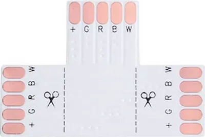 Produktbild von LED-Streifen Zubehör T/Eckplatine 10mm RGBW Verbinder für flexible LED-Bänder