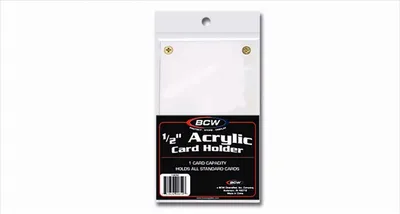 Image de BCW Porte-vis 1/2" acrylique 1,27 cm (4 vis)
