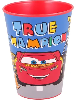 Kinderbecher aus Kunststoff, 260 ml, BPA-frei, Disney Cars